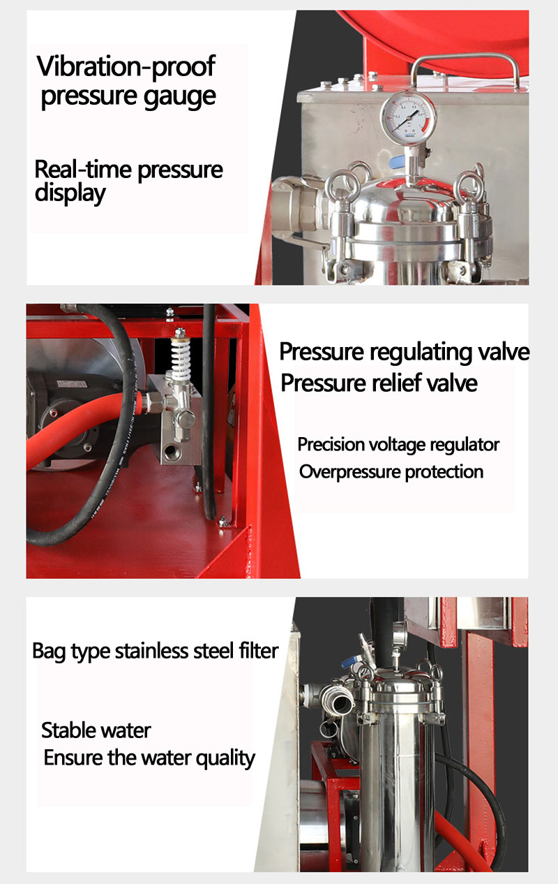 Cavitation Jet Underwater Cleaning Machine 2900psi 14.74gpm Min 30kw
