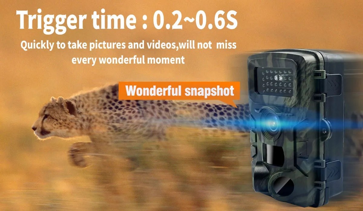 3MP-16MP Outdoor Trail Camera Motion Detection Wildlife 1080P 720P