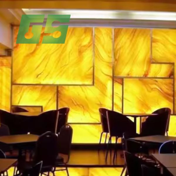 Marble Custom Kitchen Indoor Decorate LED Backing Light Panel Acrylic Materical