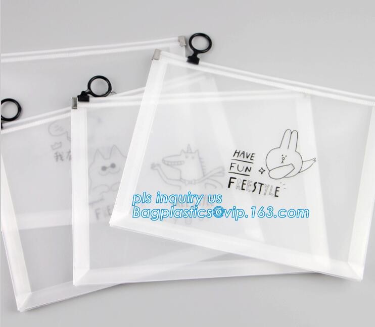 stationery slider bag with custom printed girls school pencil case/printing student stationery pencil bag case, slider p