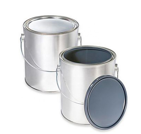 SGS 4 Liter Empty Tin Can With Lid Metal Glue Can