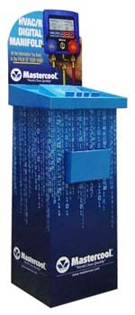 Colorful Cardboard Promotional Stands , Cardboard Pop Up Display Stands