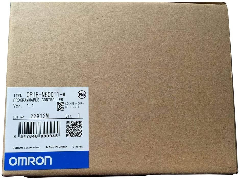 Transistor Sourcing Omron PLC Distributors CPU Unit CP1E-N60DT1-A