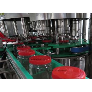 14000BPH SUS304 Ketchup Tomato Sauce Filling Machine automatic capping machine