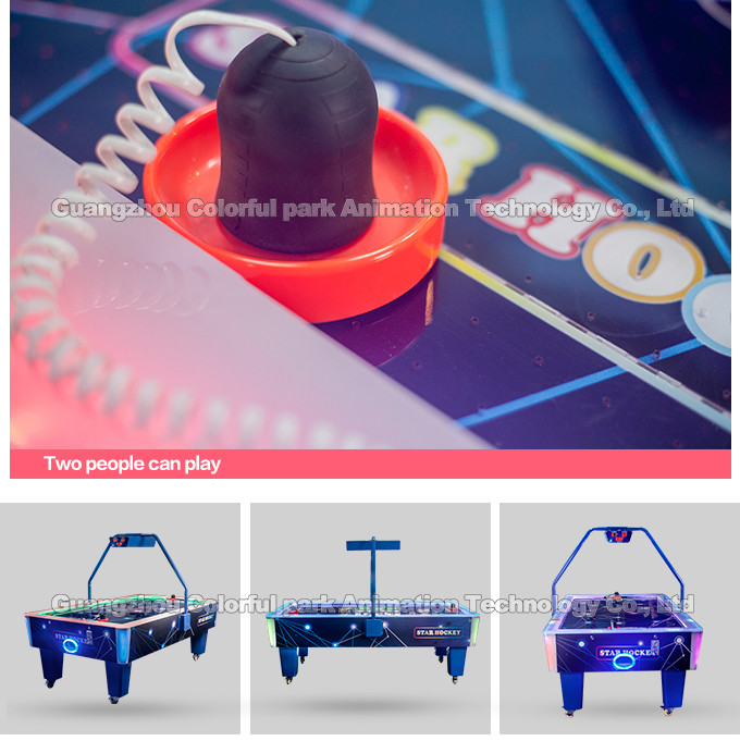 Double player Ticket Arcade Machine , Coin Operated Air Hockey Table