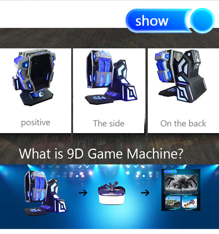 4d 5d 360 Degree King Kong Virtual Reality Simulator Rotating Machine