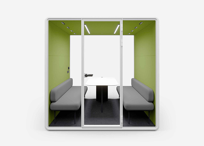 Pre-fabricated Office Pods Quality Guarantee Multi-person Meeting Pods Portable Aluminum Frame