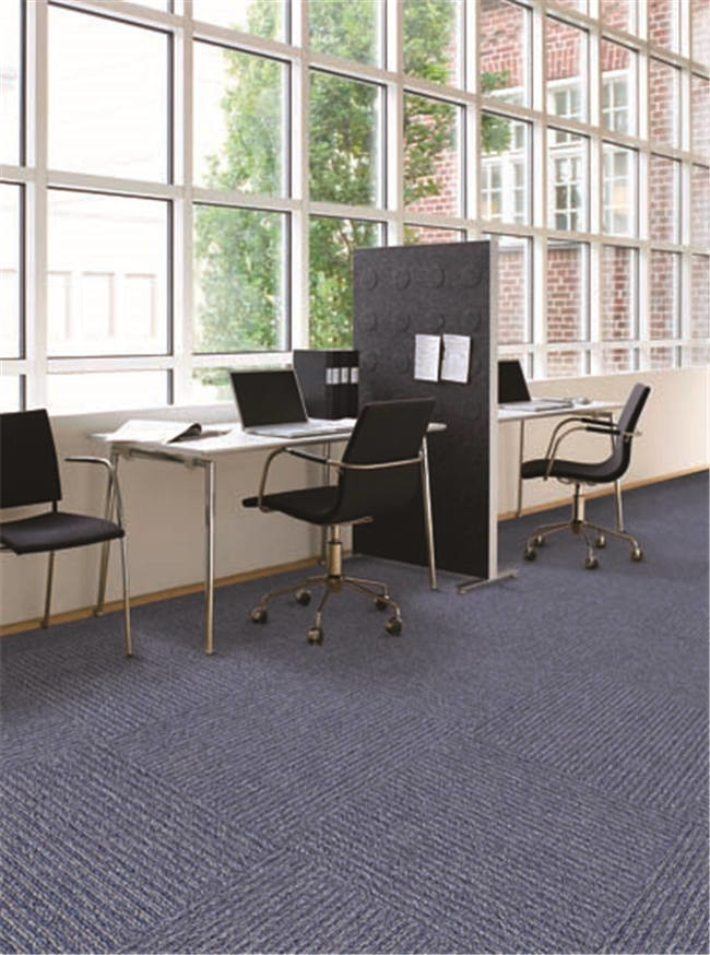 Commercial Bitumen Backed Carpet Tiles Machine Made Technics CE , ISO Certified