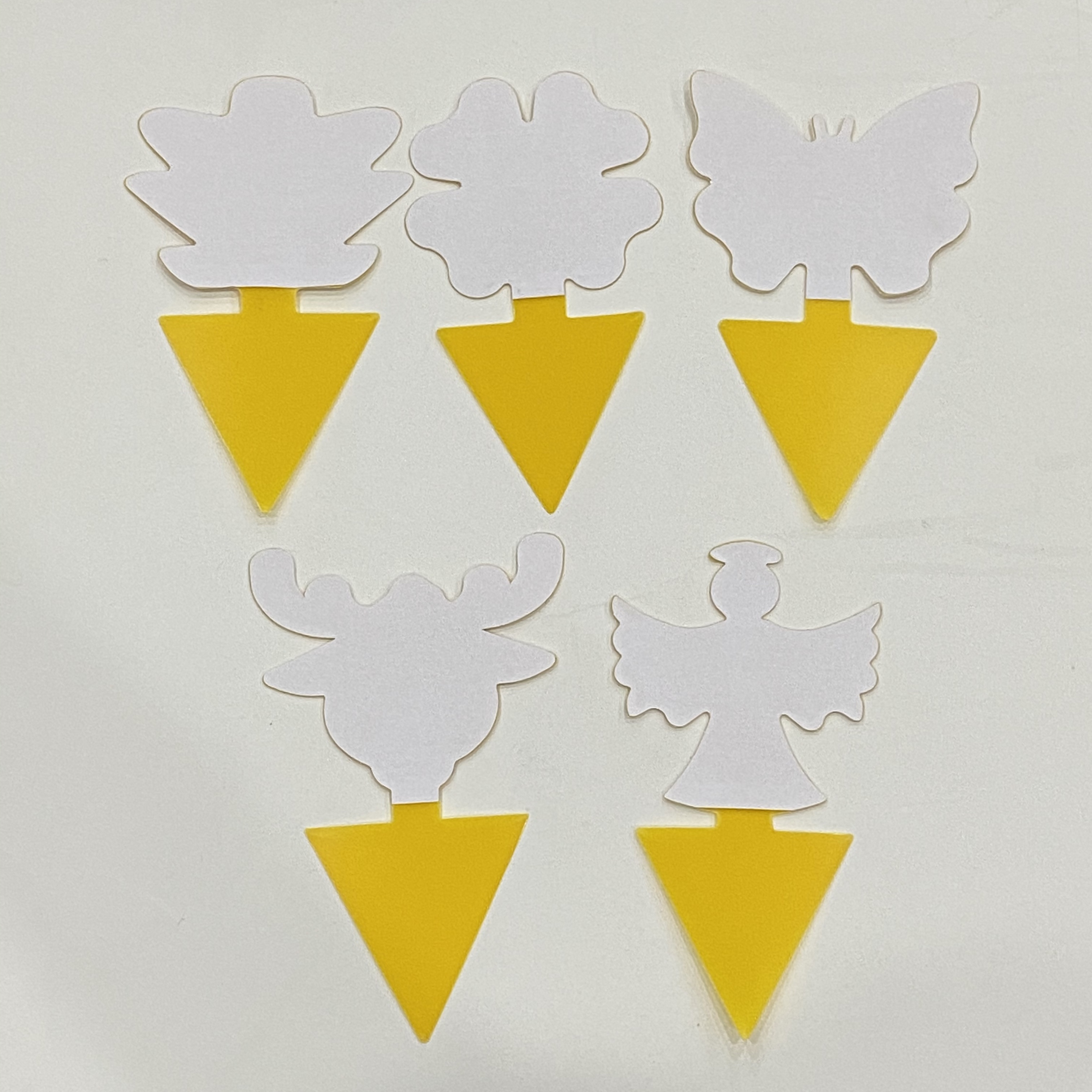 Affordable and Plants Garden Insert Yellow Glue Sticky Fly Insect Termite Trap Killer