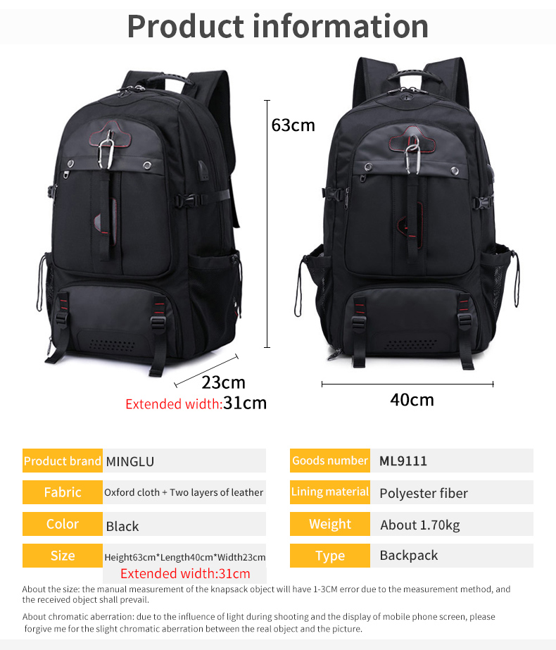 Super Large 80L High Capacity Outdoor Tactical Backpack Travel Expandable