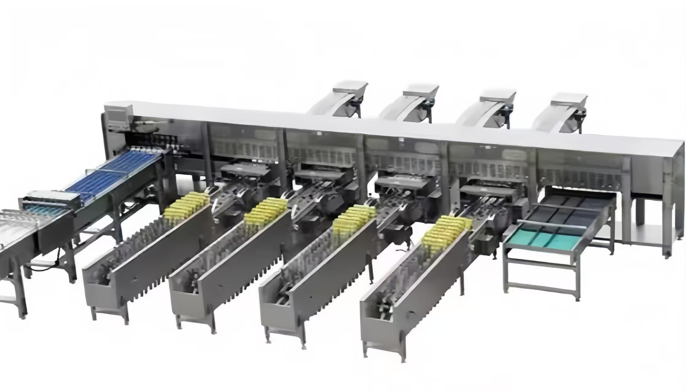 Chicken Egg Shell Removal Machine 10000pcs/h Automatic Chicken Egg Peeling Machine