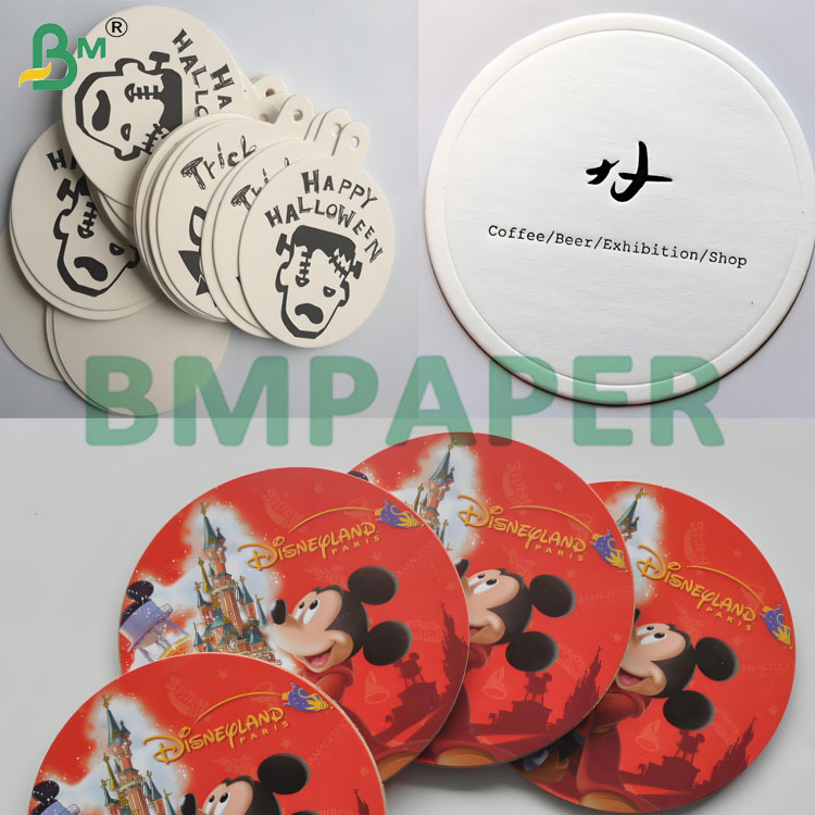 0.4-0.7mm Thickness Moisture Absorbent Paper Sheets with Flat Surface