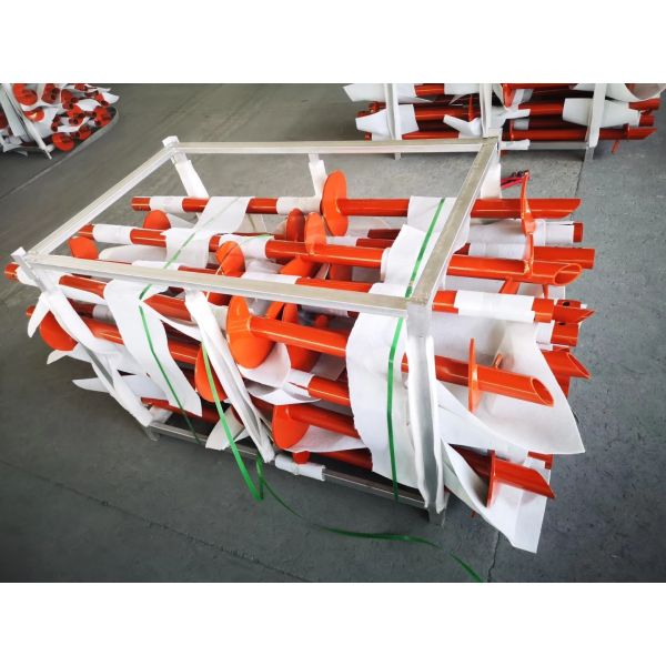 Superior Corrosion Resistant Helical Screw Pile Producer Galvanized Helical Piles