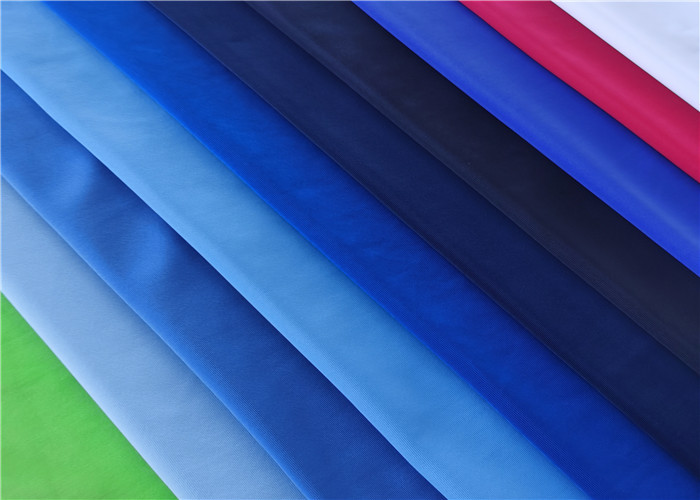 Semi Dull Four Way Stretch 87/13 Polyester Spandex Fabric For Lycra Sportswear