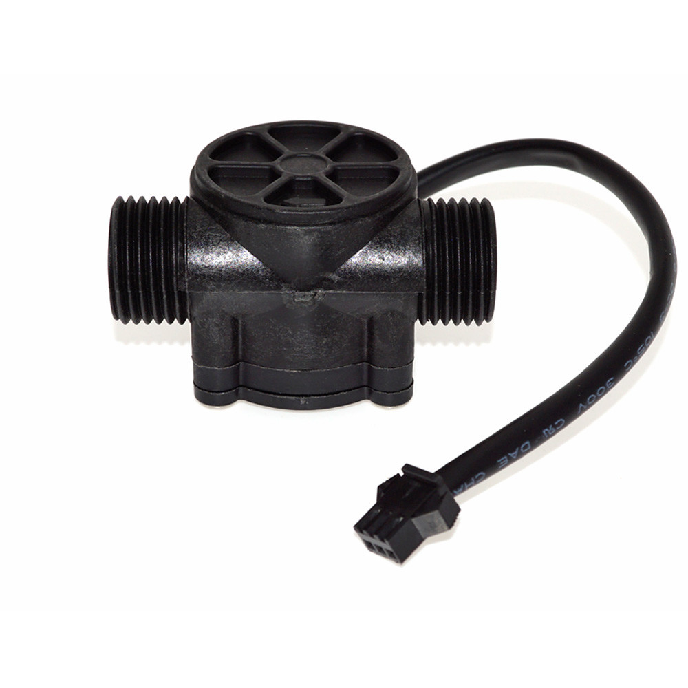 1/2" Hall Effect Flowmeter Control Water Flow Sensor Water YF-S201