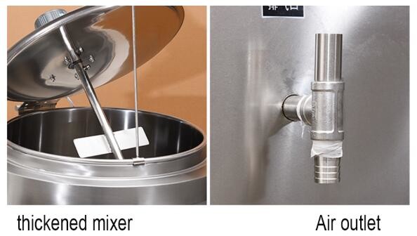 Economic factory price calf goat double deck milk pasteurizer for sale