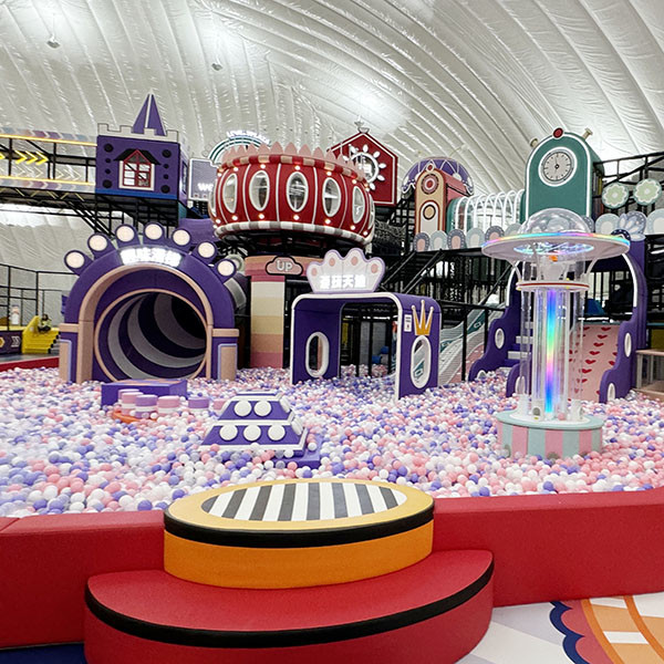 Soft Play Ocean Balls for Kids Indoor Playgrounds - 100 Pack