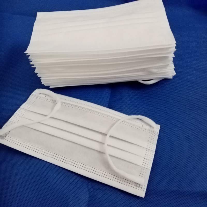 Anti Virus Face Mask Surgical Disposable 3 Ply Dustproof Eco Friendly Class II