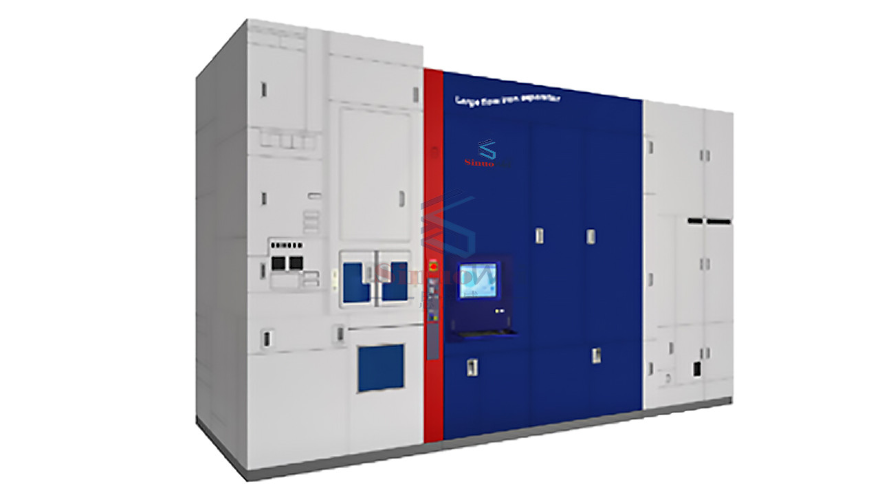 70mm Pipe Large Flow Iron Separator Power Battery Production Line 2800 x 940 x 1560mm