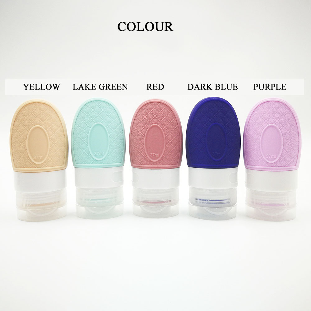 Multipurpose 37ml 60ml 89ML Silicone Travel Bottle Set