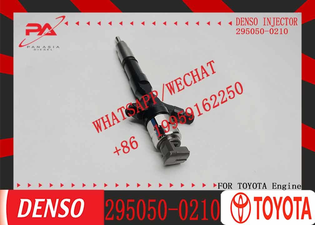 Common Rail Fuel Injector 23670-30410 Common Rail Injetor 295050-0210 for TOYOTA 1KD-FTV