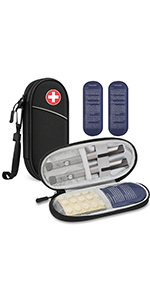insulin cooler travel case