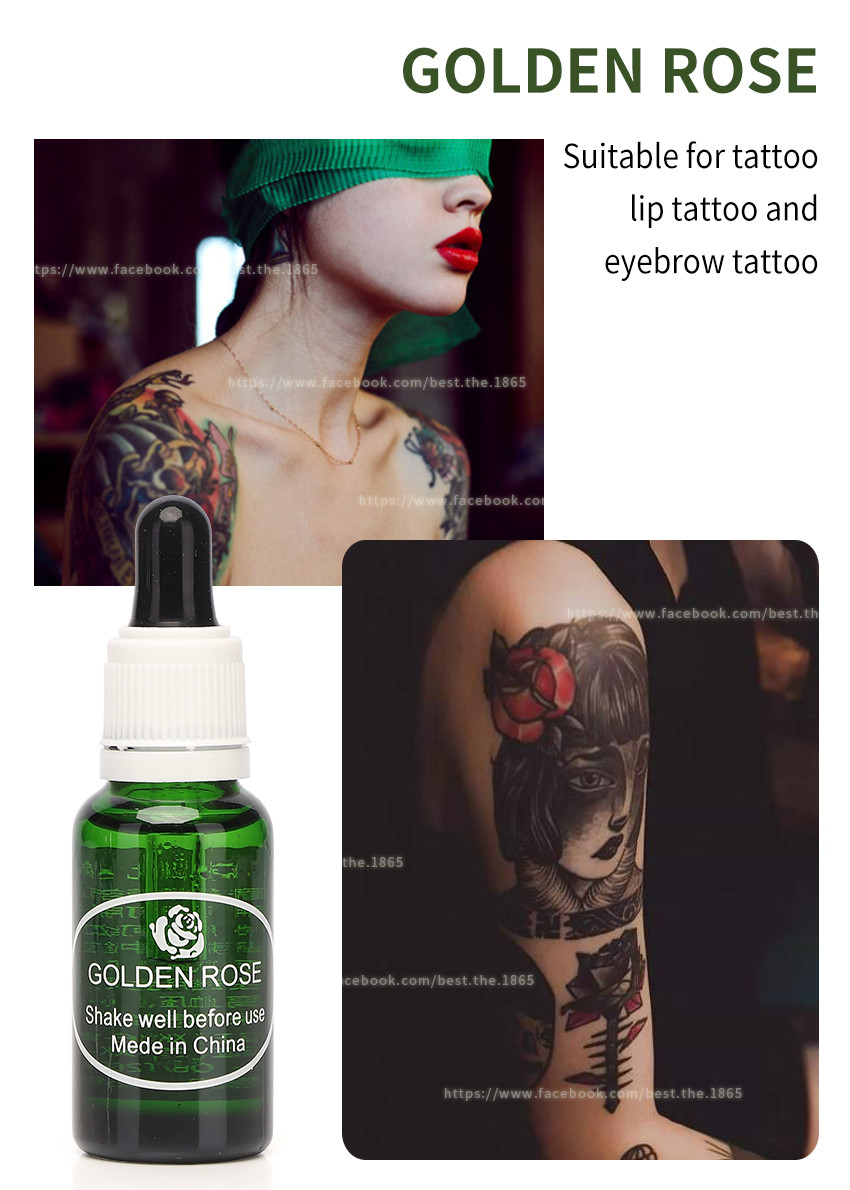 Golden Rose Tattoo Anesthetic Solution / Numbing Lip Cream 20ml