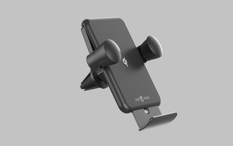Automatic Clamping Air Vent Wireless Car Charger 10W 7.5W Qi Fast Charger For IPhone 12