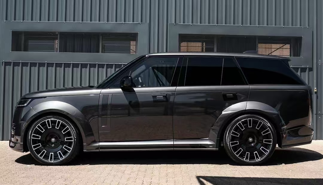 Carbon Fiber Land Rover Body Kit LM Style Universal Rear Bumper Lip Diffuser Spoiler