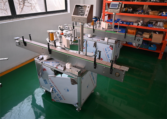 Automatic Labeling Machines For Round Bottles with Siemens motor, PLC, touch screen