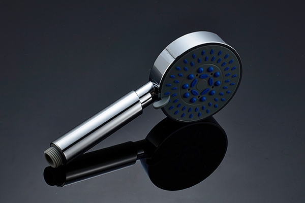 LED Overhead Rainfall Bathroom Shower Set With Plastic Handheld Shower Head