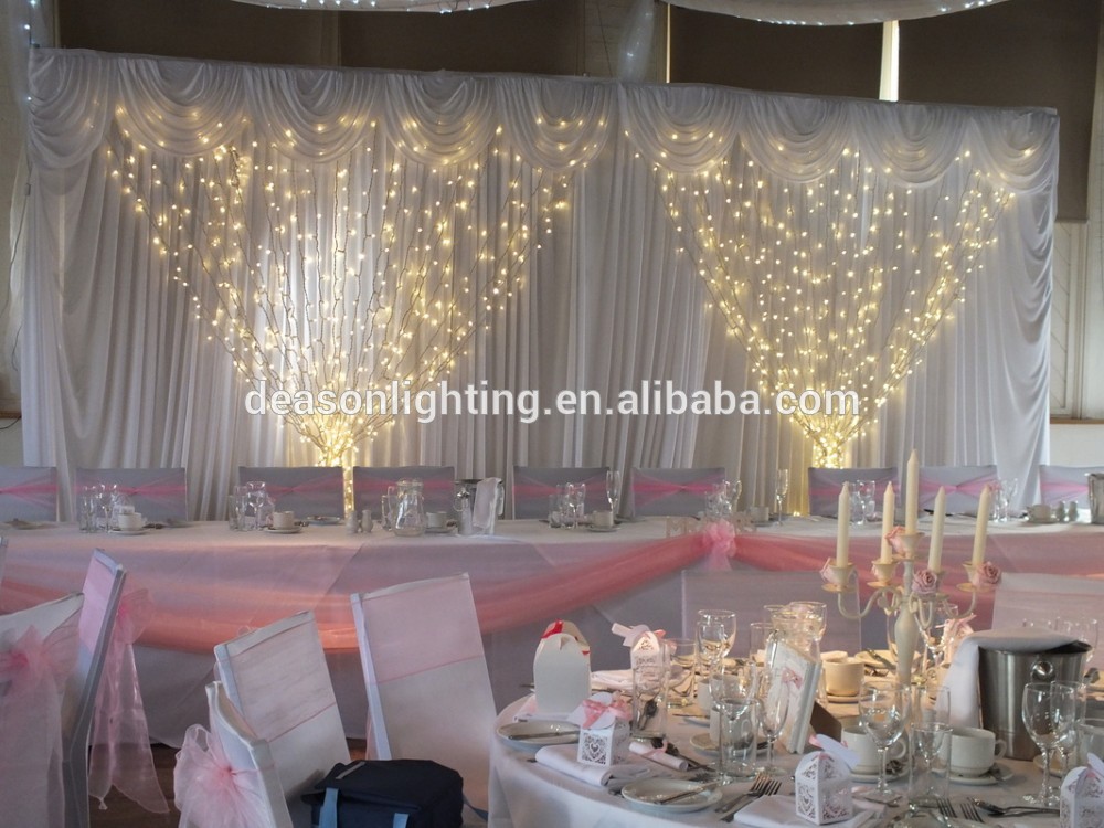 led curtain wedding