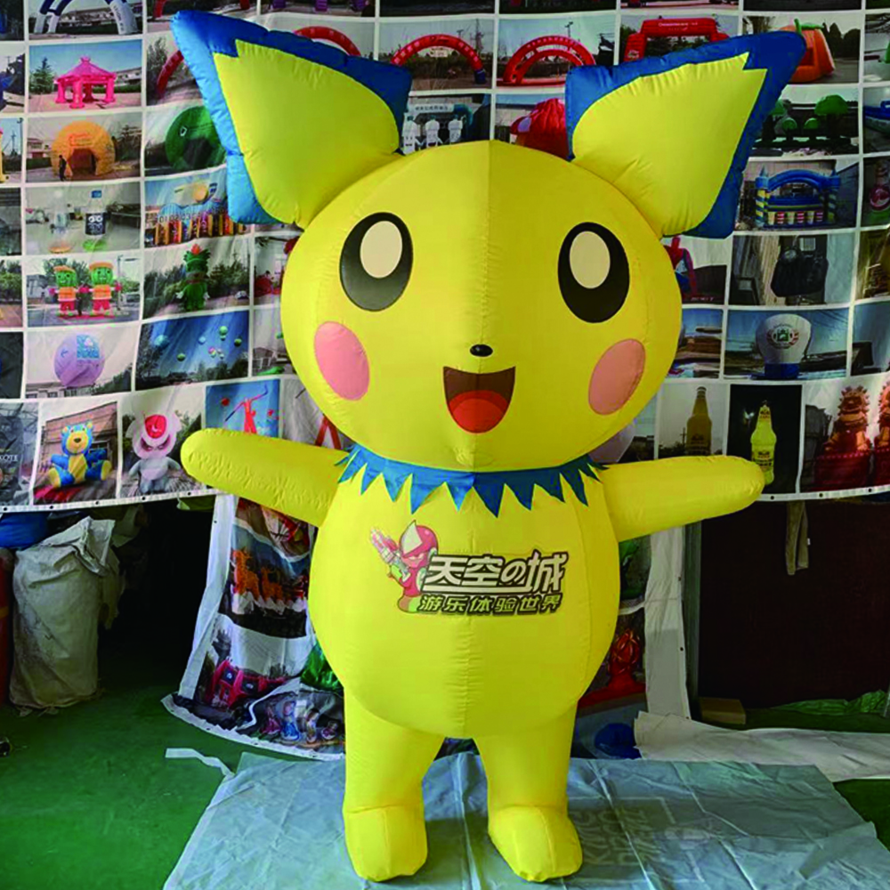 Christmas customized size inflatable mascot costume customized inflatable Christmas mascot