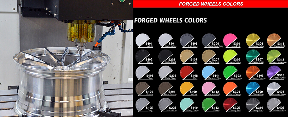 139.7 Pcd 21 Inches Toyota Land Crusier 2- Piece Forged Wheels All Black