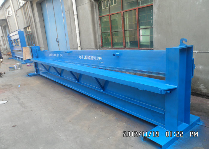 Steel Sheet Hydraulic Cutting Machine 1mm PPGI Galvanized Metal Color