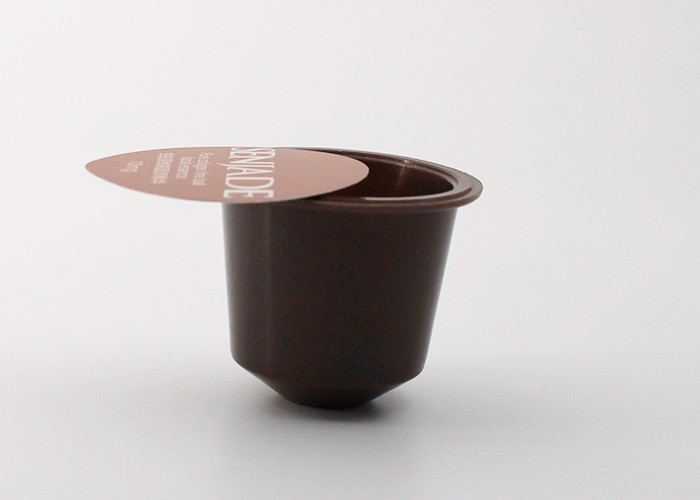 BPA Free Empty Cannikin Type Coffee Pod Capsules For Nespresso / Gusto In 7g Capacity