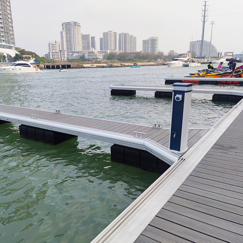 Buoyancy 480-600kgs LLDPE Floater Docks With Bolts And Nuts
