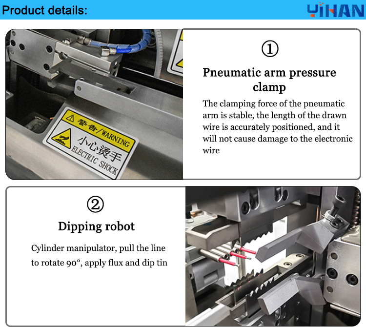 Advanced Automatic Terminal Crimping and Wire Cutting Stripping Twisting Tining Machine
