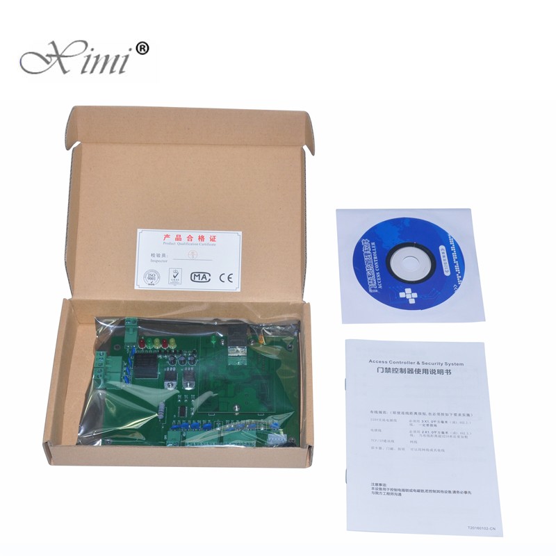 Good Quality Professional Single Door Access Control Board, Remote Control TCP/IP RFID Card Access Control Panel