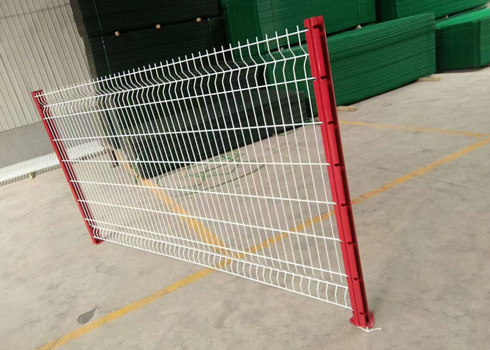 Galvanized Steel 3D Welded Mesh Fencing Panel For Road Guardrail