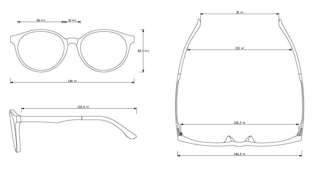 Comfortable Computer Light Blocking Glasses Anti Inflammatory