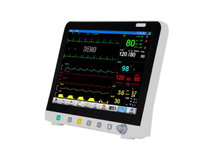 Tabletop Patient Monitor Machine 15.6" Touch Screen Multi Parameter Patient Monitor