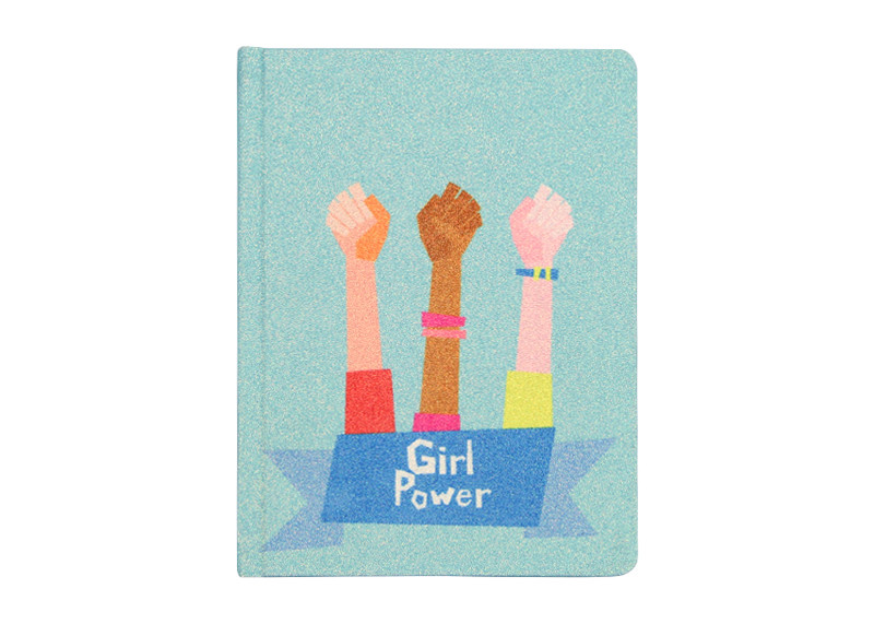 Office Custom Journal Printing , Personalised Glitter Notebook For Girls Men