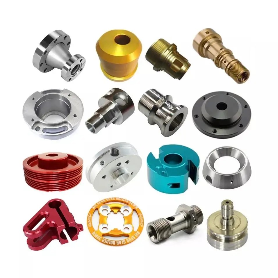 Stable CNC Turning Parts Components Colorful Anodized Customized