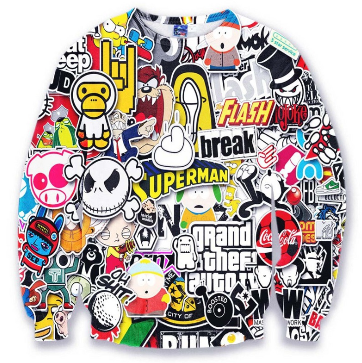Full dye 3d sublimation hoodie custom all over print hoodies