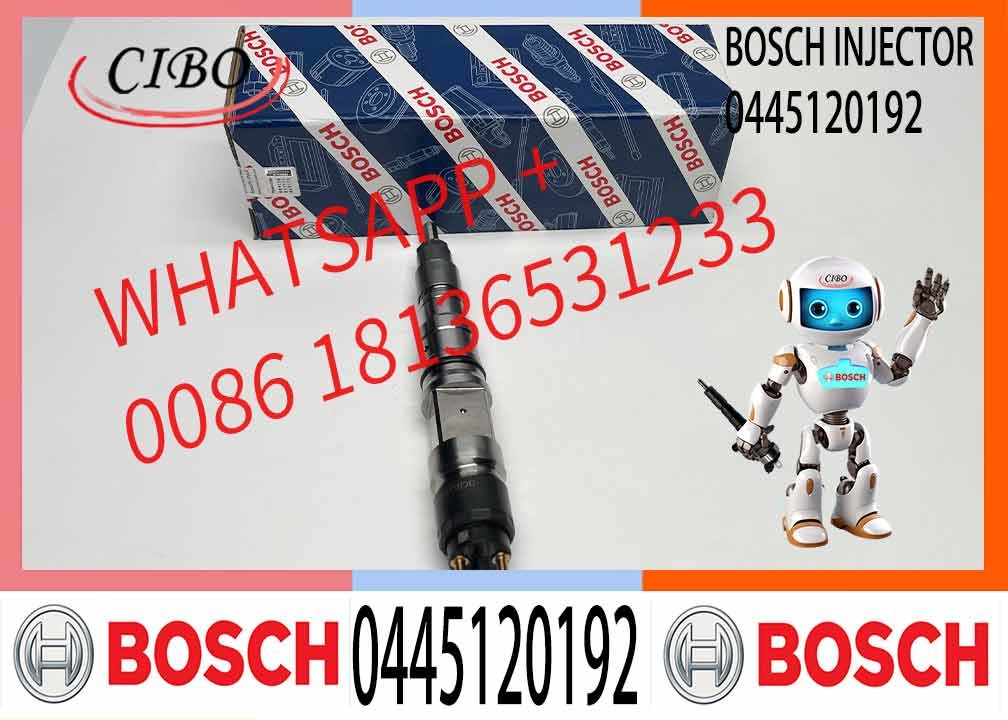 0 445 120 192 Common Rail Injector Nozzle 0445 120 192 Diesel Fuel Injection System 0445120192 for Bosh