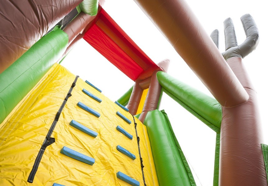 Attractive Giant Adult Inflatable Obstacle Course With PVC Material
