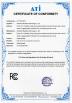 Shenzhen MercedesTechnology Co., Ltd. Certifications