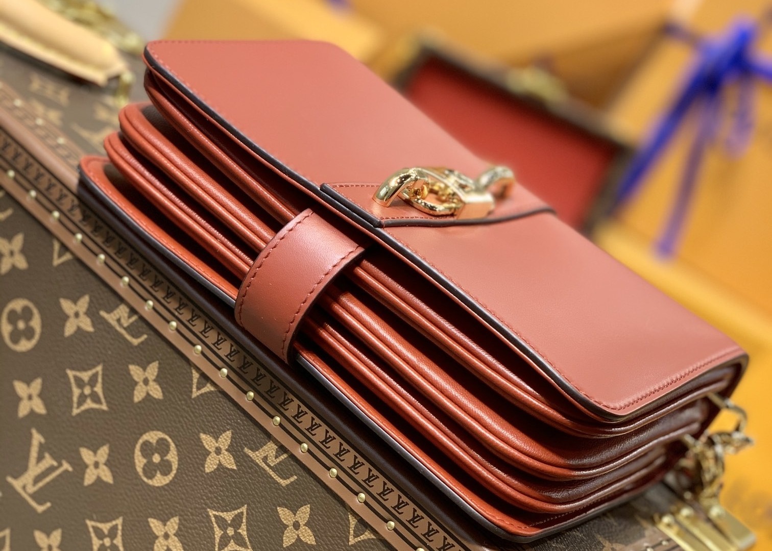 Khaki Luxury Cross Body Bag