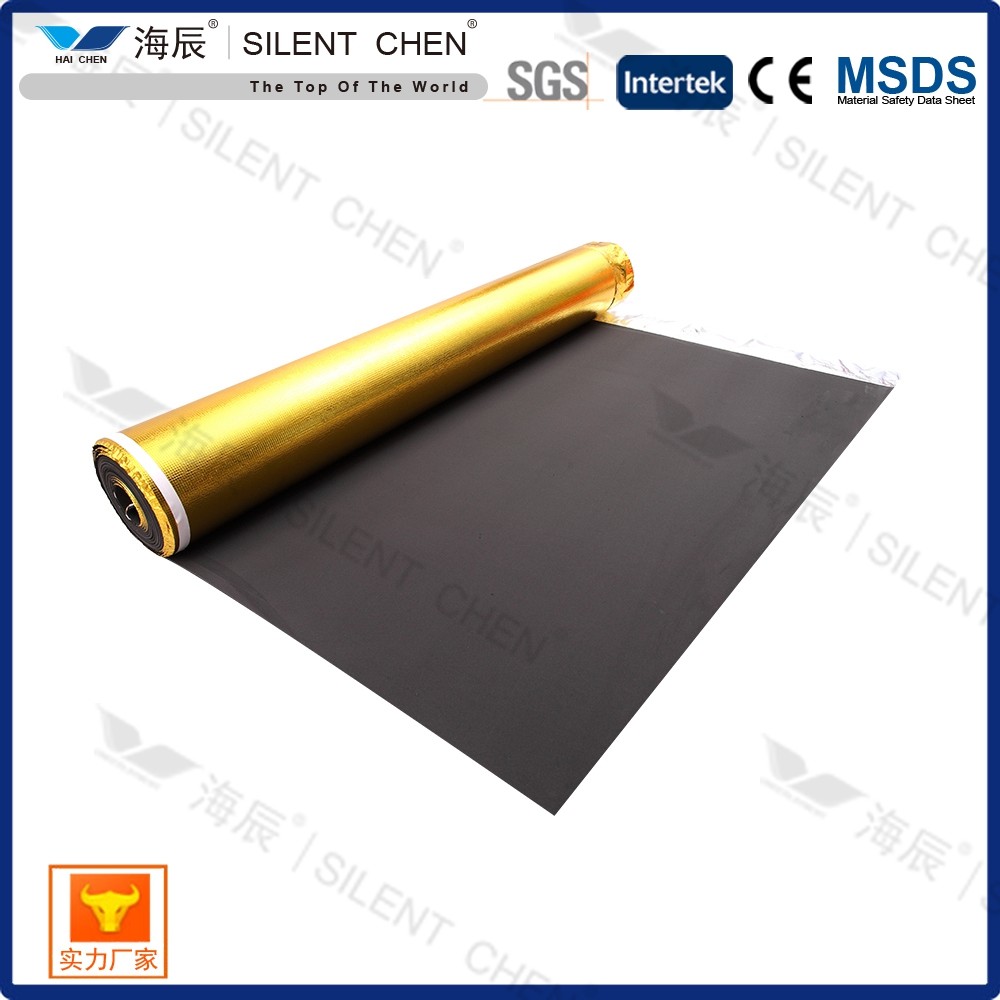 3mm EVA Acoustic Underlayment 110kg/M3 With Golden Film Coating